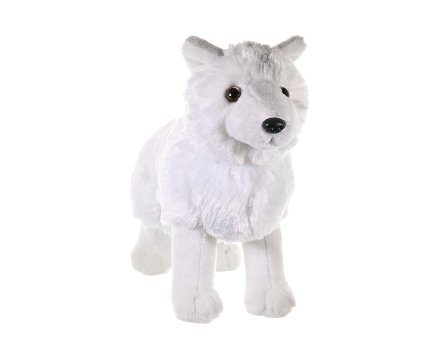 Wild Republic Arctic Wolf Plush, Stuffed Animal, Plush Toy, Gifts for Kids, Cuddlekins 12"