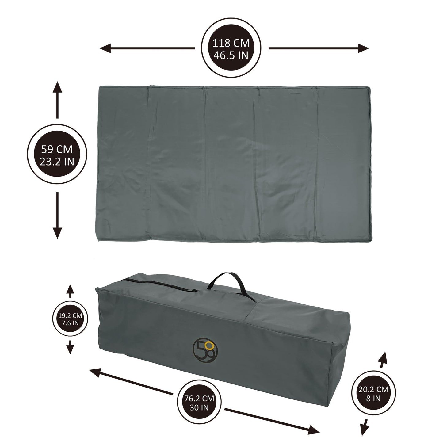 509 Travel Bed - Kids Play Yard/Play Center - Easy to Fold, Compact & Lightweight, Ages 6-36 Months