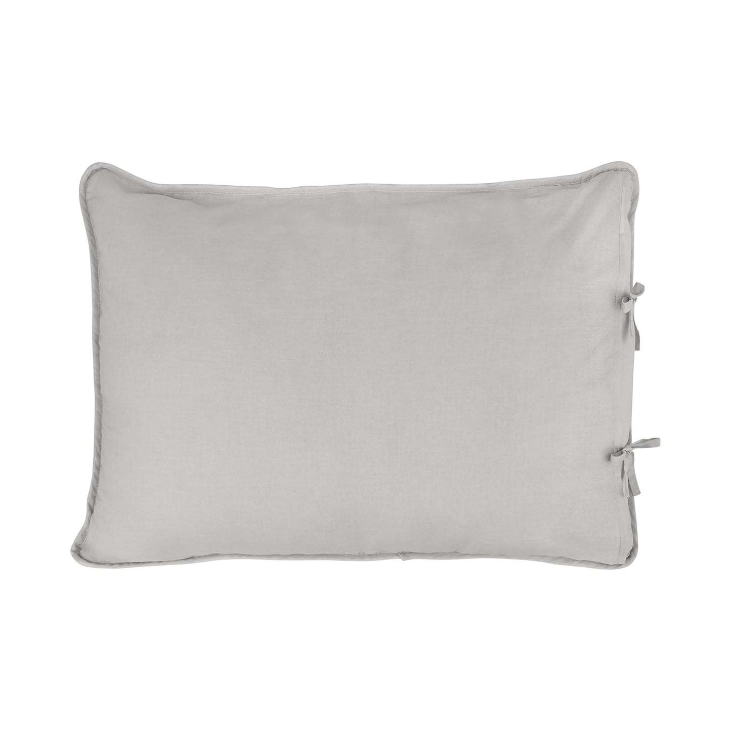 Laura Ashley Felicity Collection Quilt Set-100% Cotton, Reversible, All Season Bedding with Matching Sham(s), Pre-Washed for Added Softness, Queen, Soft Grey