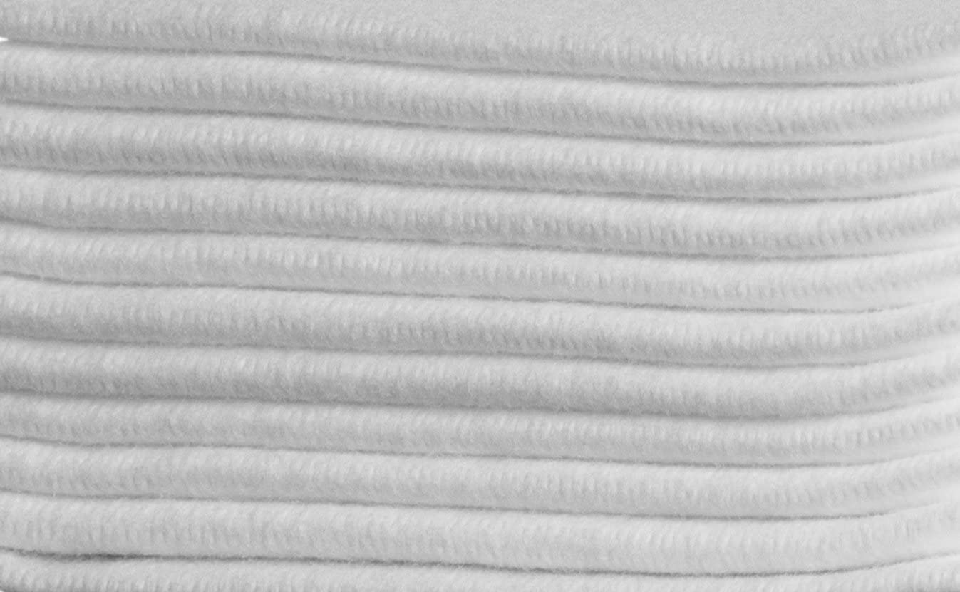Linen Feel Disposable Guest Towels - Cloth Like White Paper Hand Napkins 200 Pack - Highly Absorbent, Soft Fancy Guest Hand Towels for Bathroom, Parties, Dinner, Cocktails, Kitchen, Weddings & Events