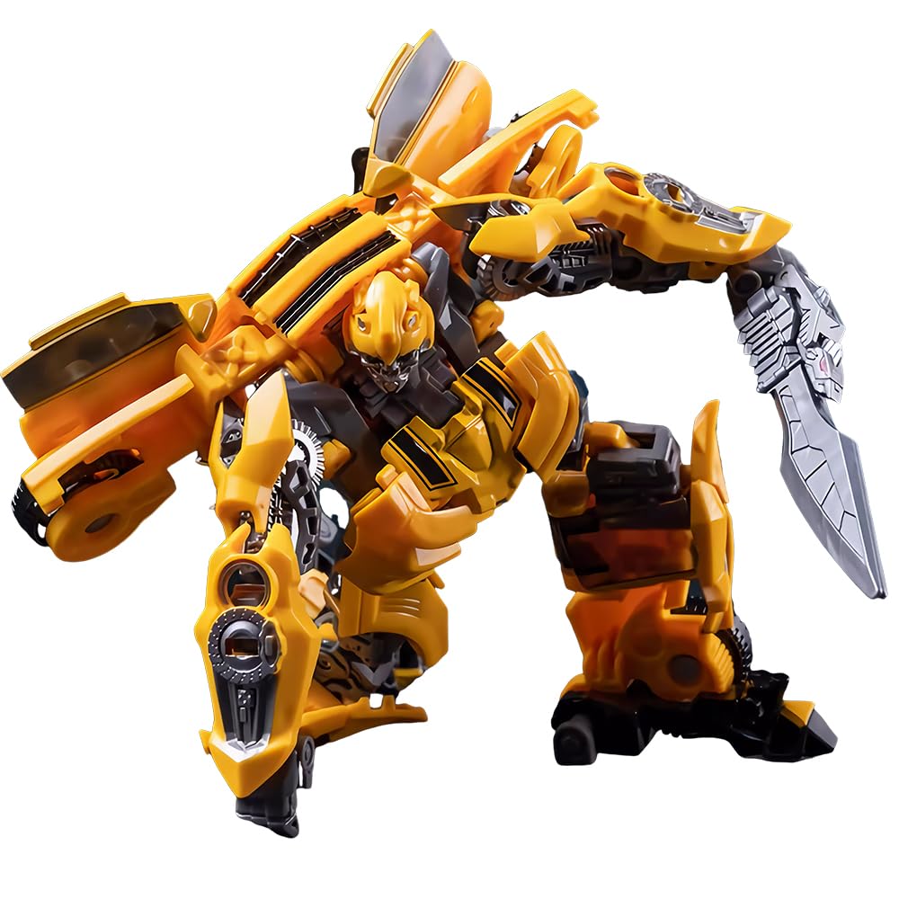 WAIKYTOY Deformation Toys, Deformation Robot Toy Character Action Figure Car Model 8.6 Inches with Accessories, Suitable for Ages 6 and Up for Boys Kids