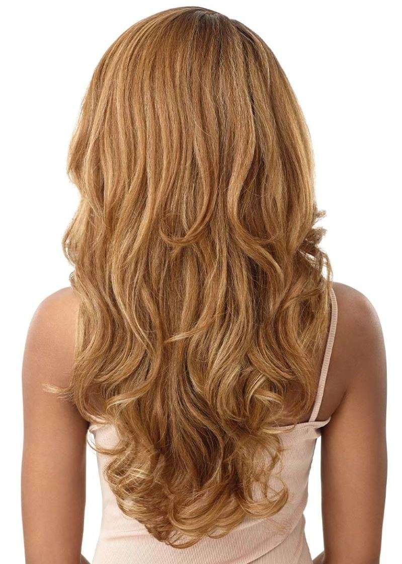 Outre Perfect Hair Line Synthetic 13x6 Faux Scalp Lace Front Wig - JULIANNE 24 (DR4/HNBRN)