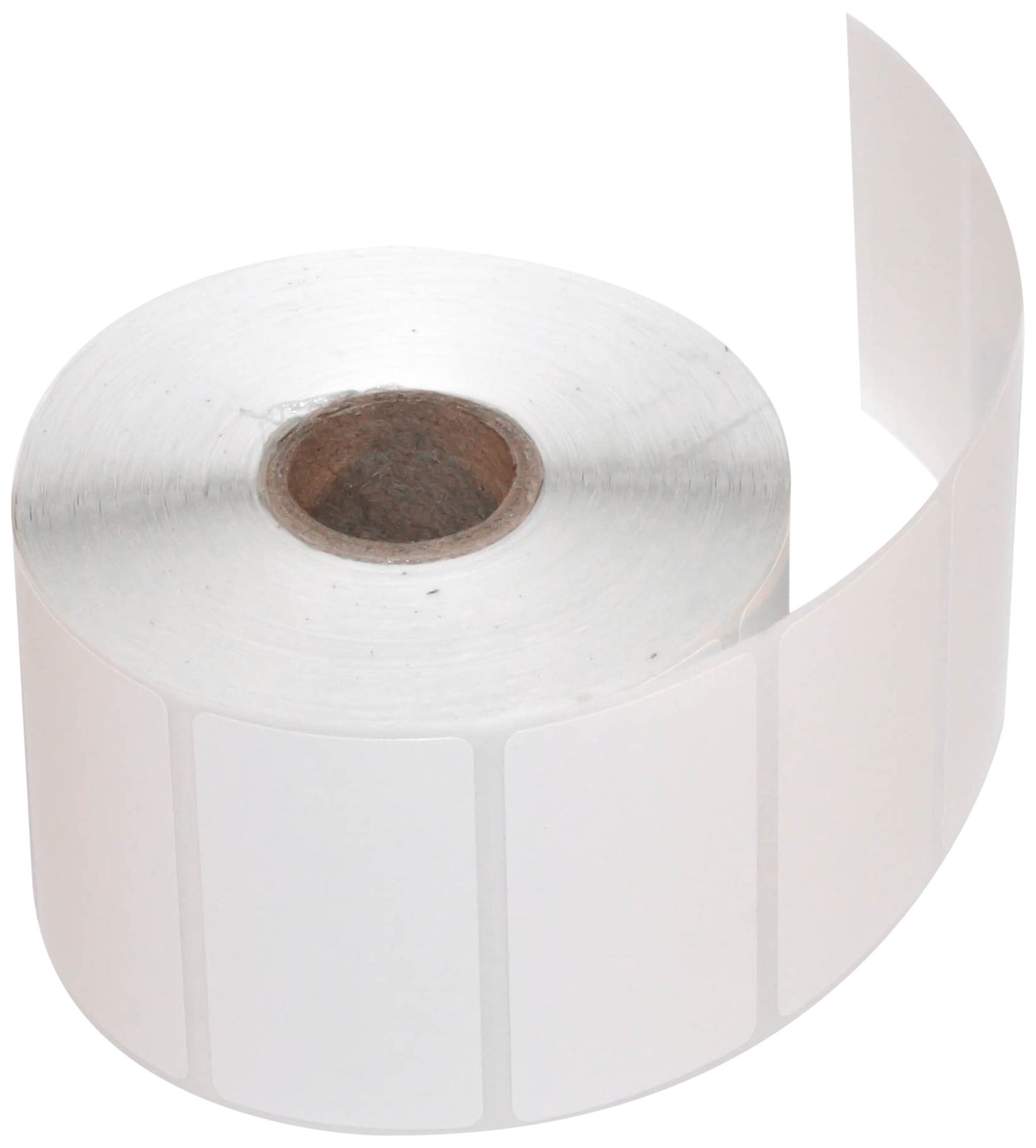 CompuLabel Direct Thermal Labels, 2 1/4 x 1 1/4 Inch, White, Roll, Permanent Adhesive, Perforations Between Labels, 1000 per Roll,12 Rolls per Carton (530594)
