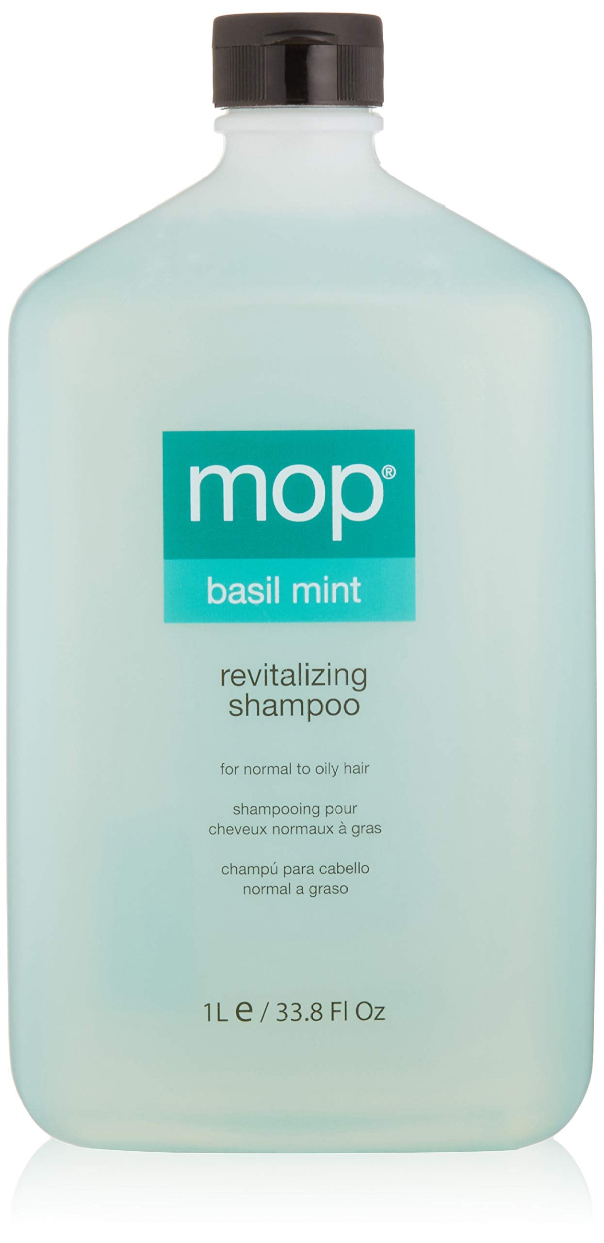 MOP Revitalizing Shampoo, Basil Mint, 33.8 Fl Oz
