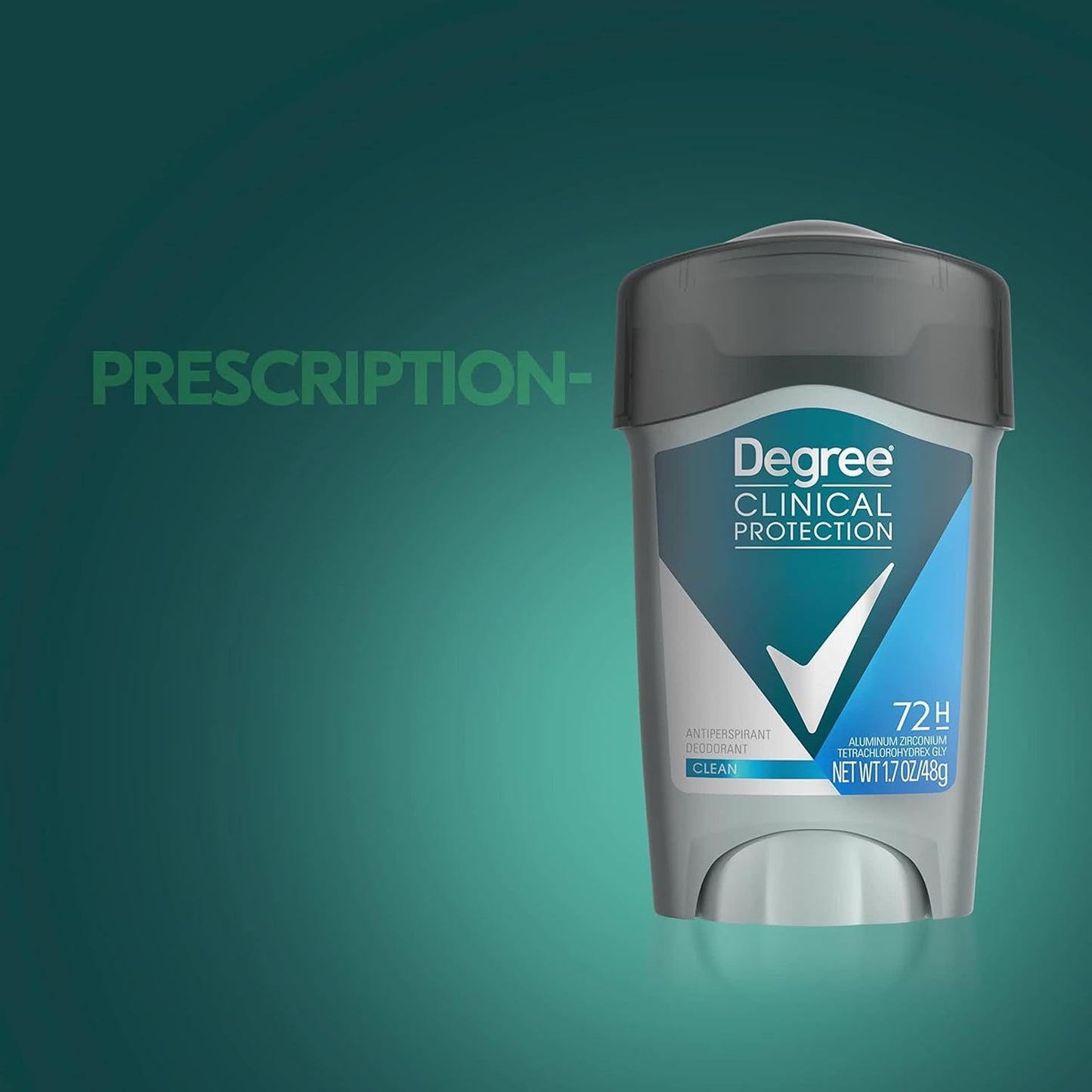 Degree Men Clean Clinical Antiperspirant Deodorant 1.7 oz (Pack of 6)