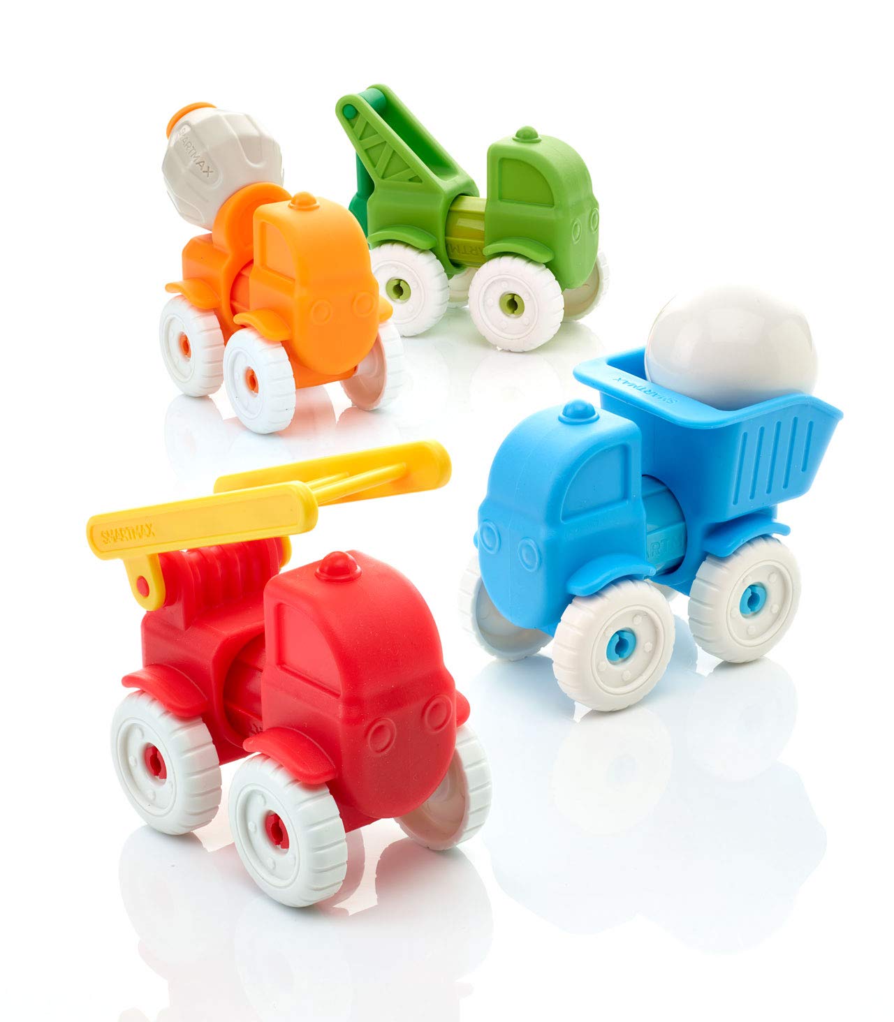 SmartMax My First Vehicles Magnetic Discovery STEM Play Set for Ages 1+