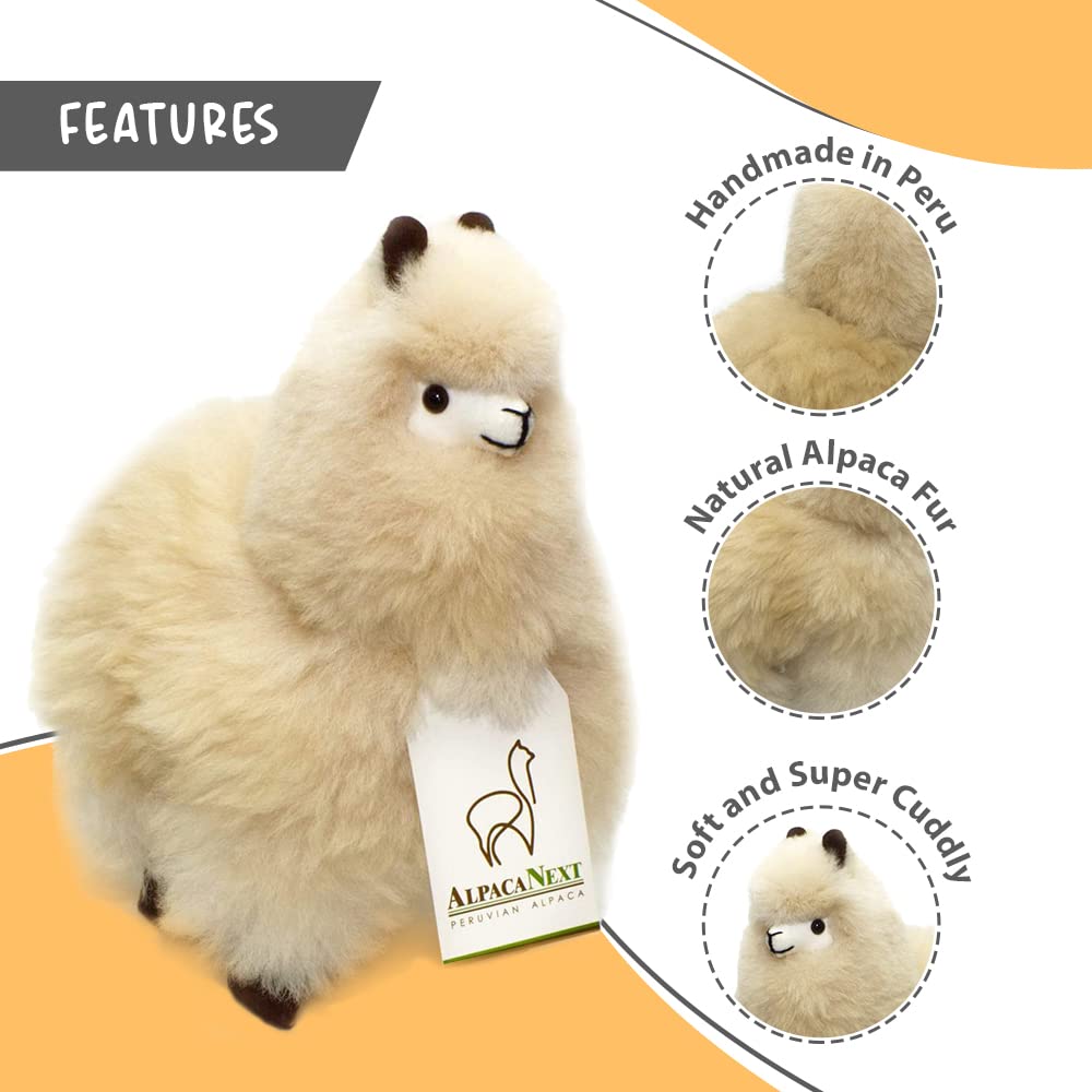 Parent - Alpaca Stuffed Animal (Beige, 23cm)