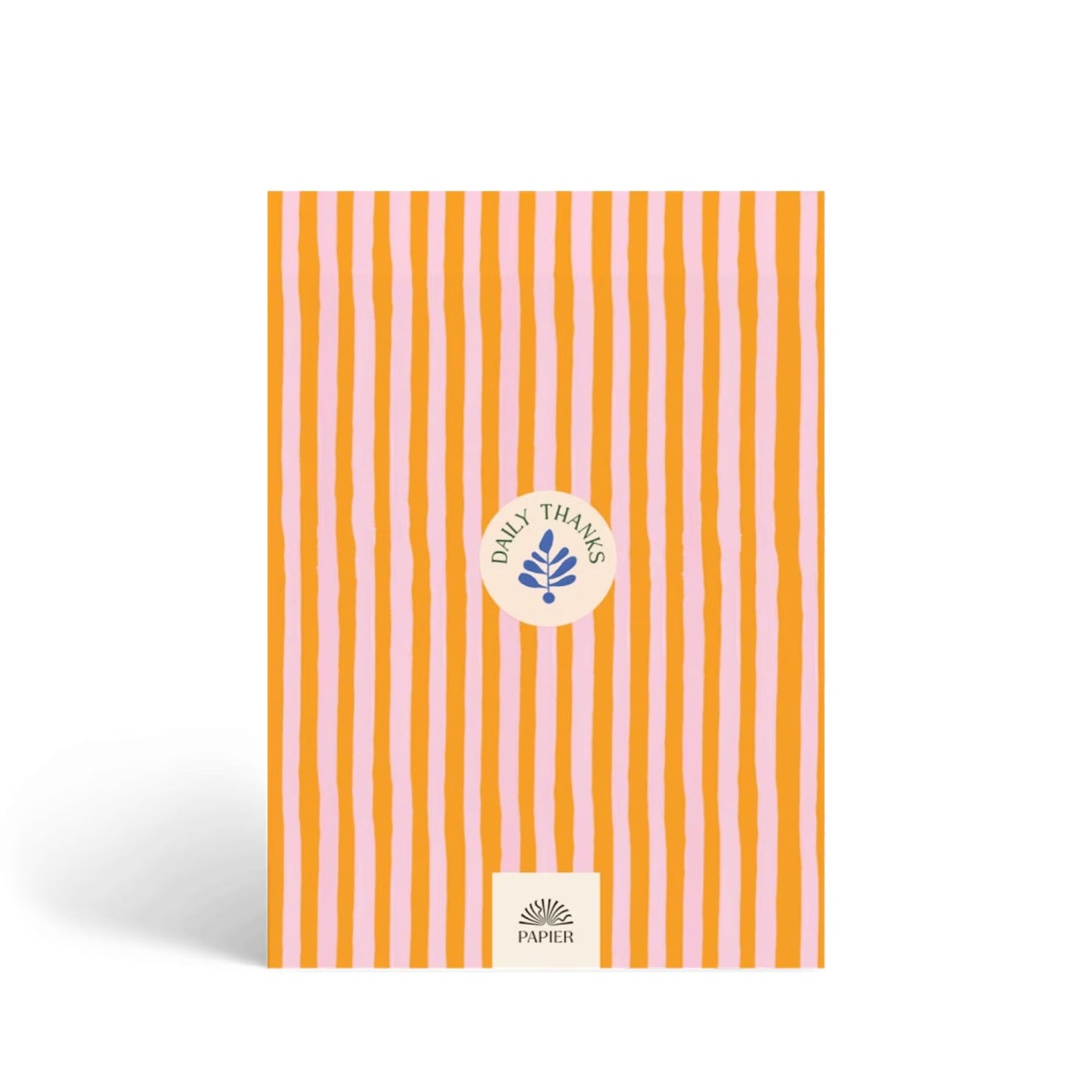 Papier Stay Grounded Gratitude Journal - Colorful Hardback | Daily Prompts, Activities & Monthly CheckIns | Undated Diary | For Affirmation, Reflection, Mindfulness & Meditation | Self Care Gift
