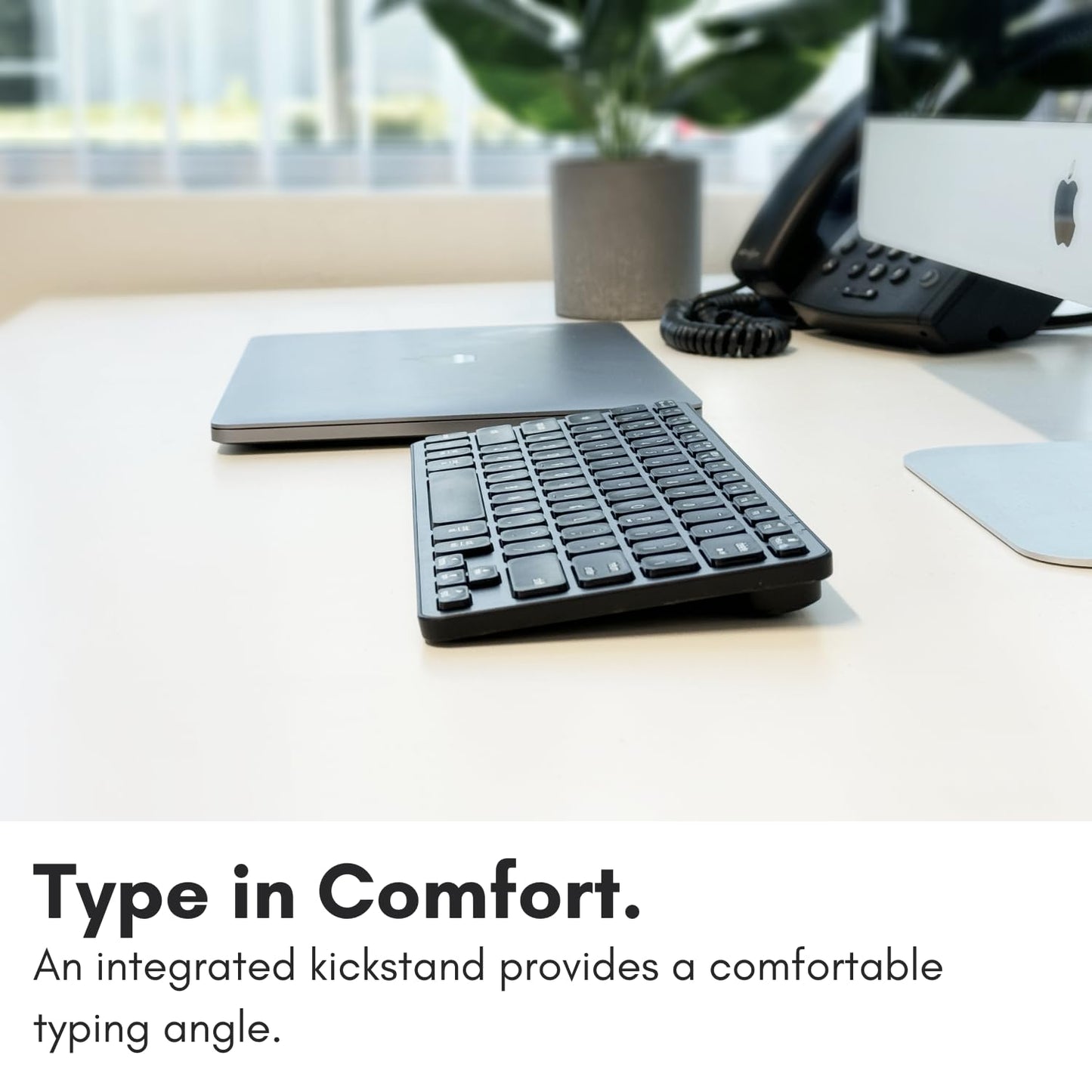Macally Bluetooth Keyboard for Mac - Premium Multi Device Keyboard - Compatible Apple Wireless Keyboard for MacBook Pro/Air, iMac, iMac Pro, Mac Mini, Mac Pro, iPad, Laptop, and PC