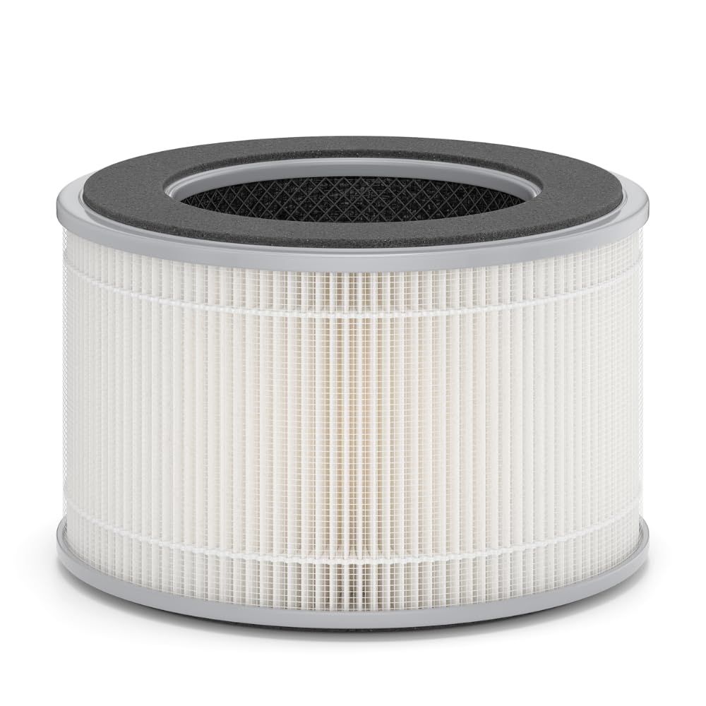 Medify MA-12 PRO Genuine PET Replacement Filter | 3-in-1 Pre-Filter, HEPA H13 & Carbon | For Allergens, Dust, Pet Odor & Dander | 99.97% Removal | 1-Pack