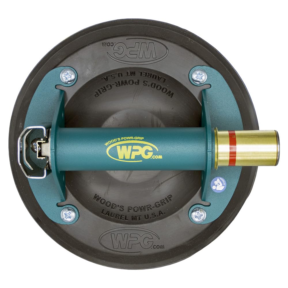 Wood's Powr-Grip 8" Suction Cup with Metal Handle and Carrying Case (N4950)