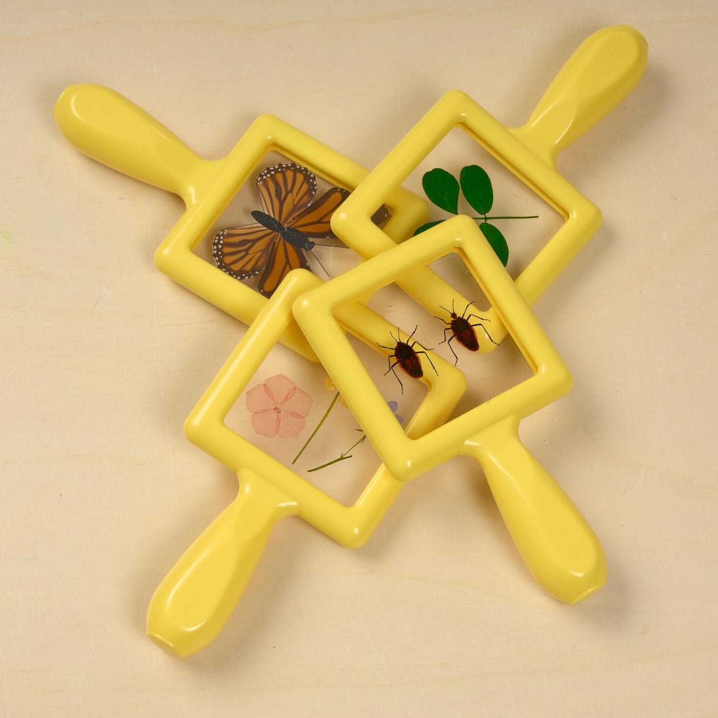 Environments Toddler, Preschool Early STEM, Specimen Viewers for Kids, Science Education Set of 4