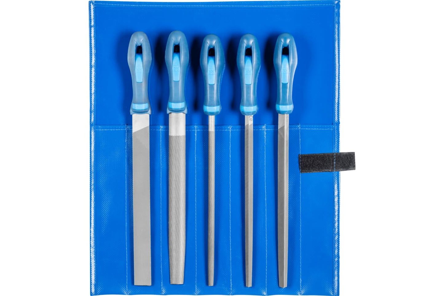 Pferd 542WR250H2 Type Cut 2 Machinist's File Set, Multi-Colour, 250 mm, Set of 5 Pieces