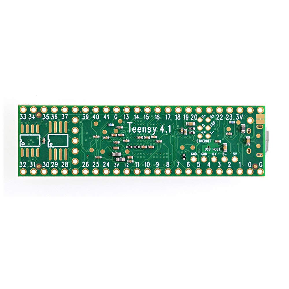 PJRC Teensy 4.1 ARM Cortex-M7 Processor at 600MHz with a NXP iMXRT1062 (Without pins)