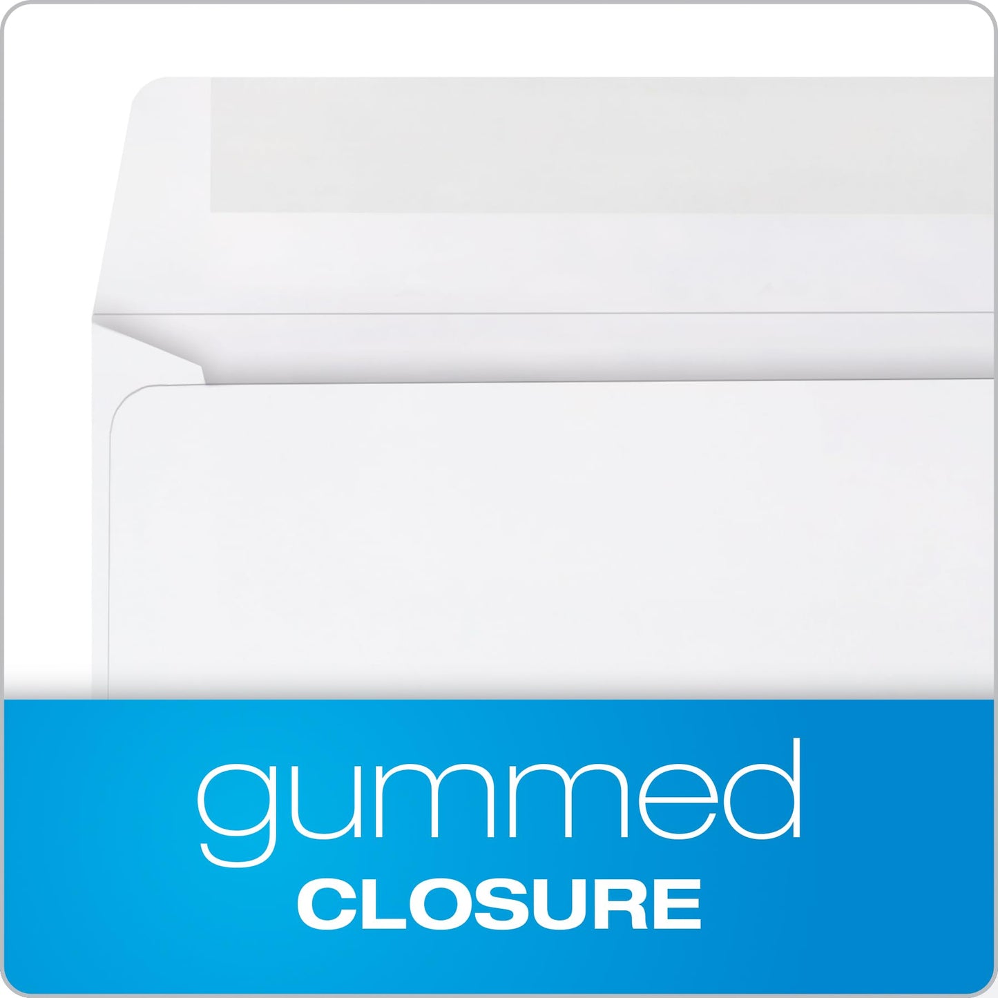 Quality Park Open-Side Booklet Envelope, Gummed, White, 9 x 12, 250 per Box, (37682)