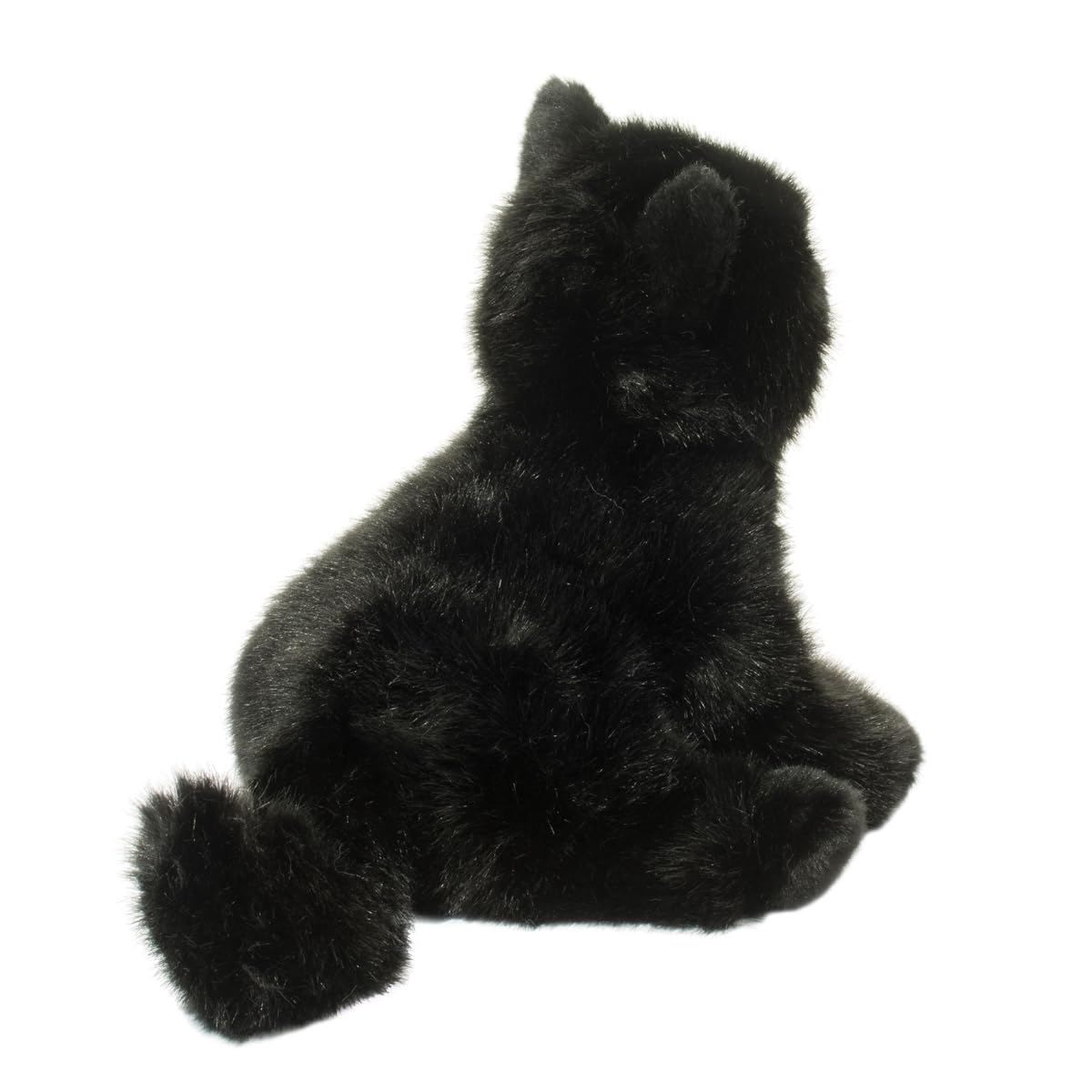 Douglas Salem Black Cat Plush Stuffed Animal - 9 Inch Tall Sitting