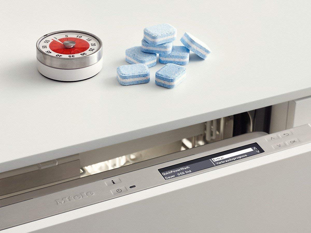 Miele 11295860 UltraTabs HyClean Dishwasher Tablets, Phosphate-Free, Pack of 60 Tablets