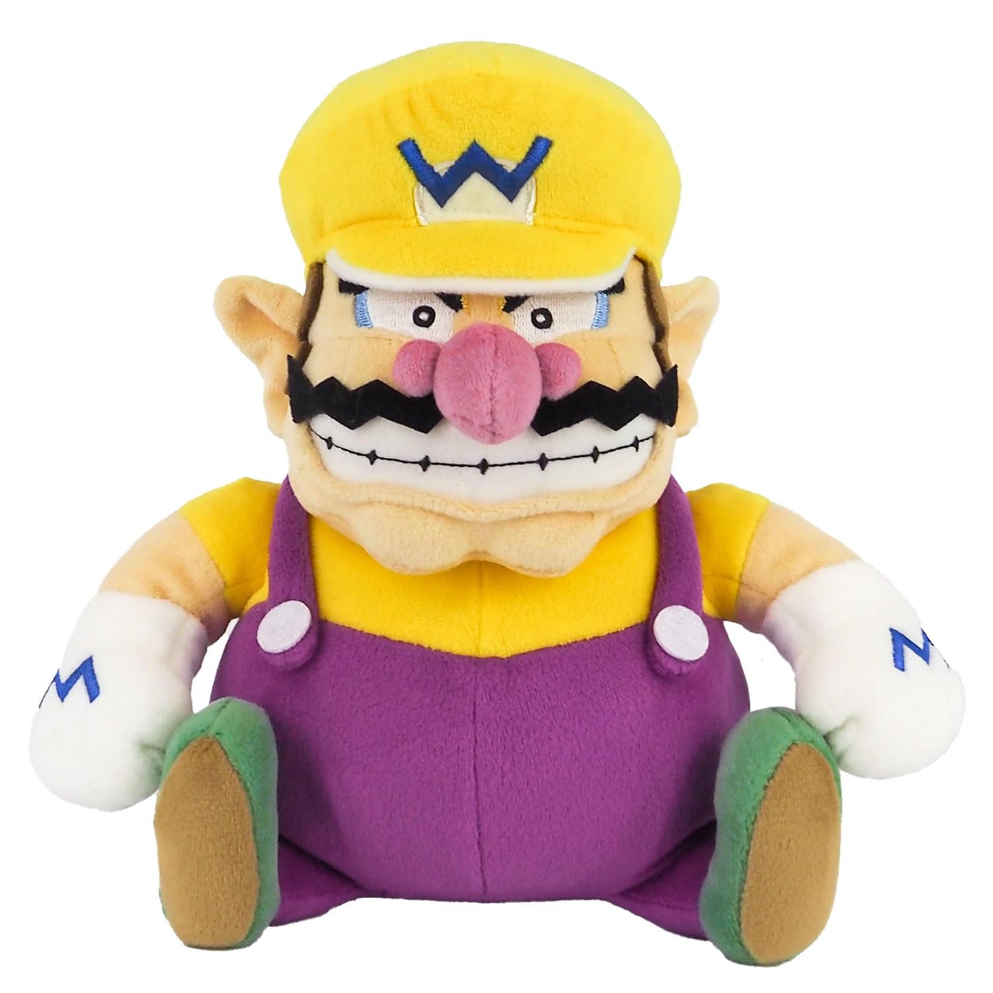 Sanei Super Mario All Star Collection-AC08-10-Inch Wario Small Plush