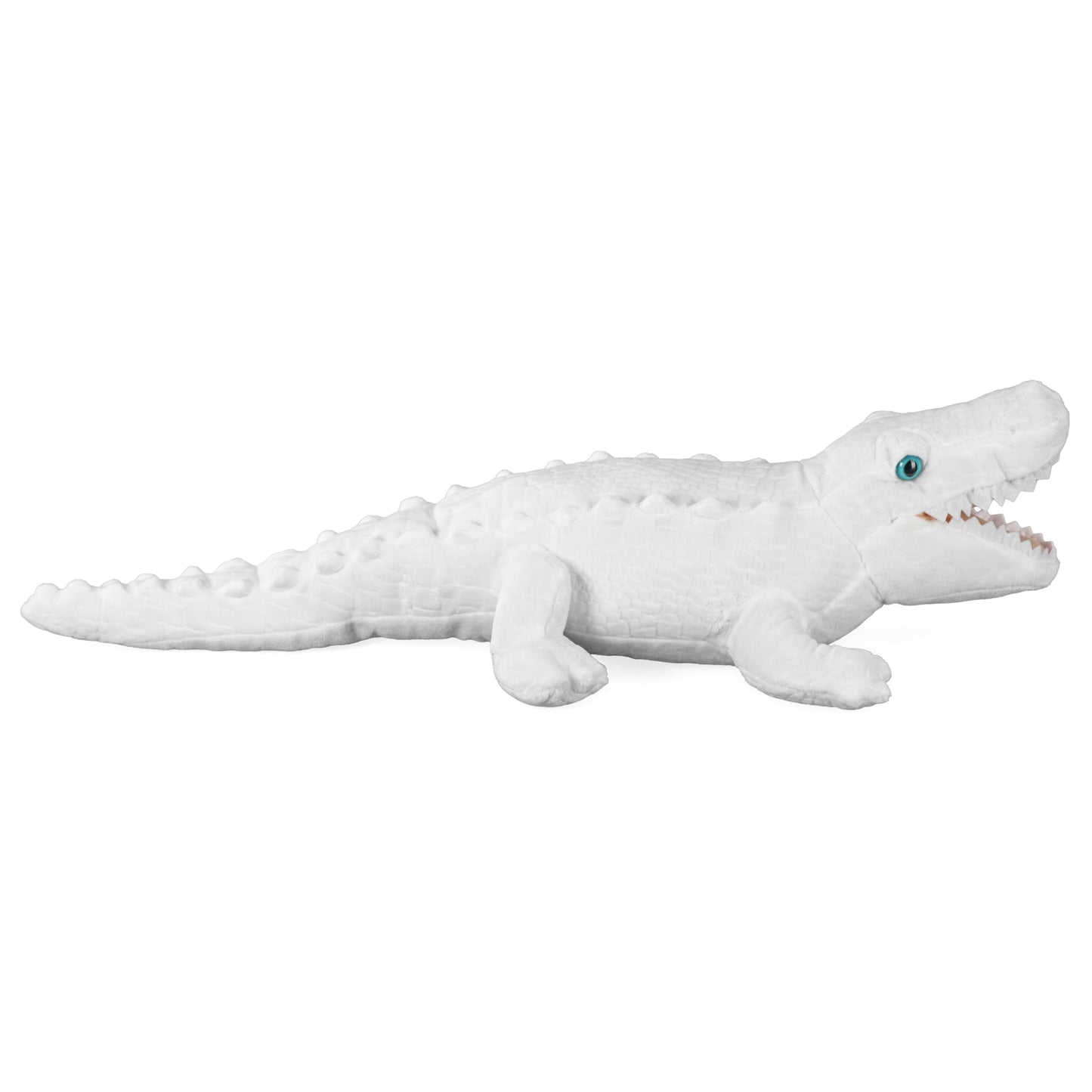 Wild Republic White Alligator Plush, Stuffed Animal, Plush Toy, Gifts for Kids, Cuddlekins 24 Inches