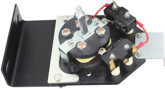 Dr.Acces Heavy Duty Forward and Reverse Switch Assembly for EZGO TXT 1994 to Current, 36V, Push Button, Lever Actuator, Manual Operation, Black