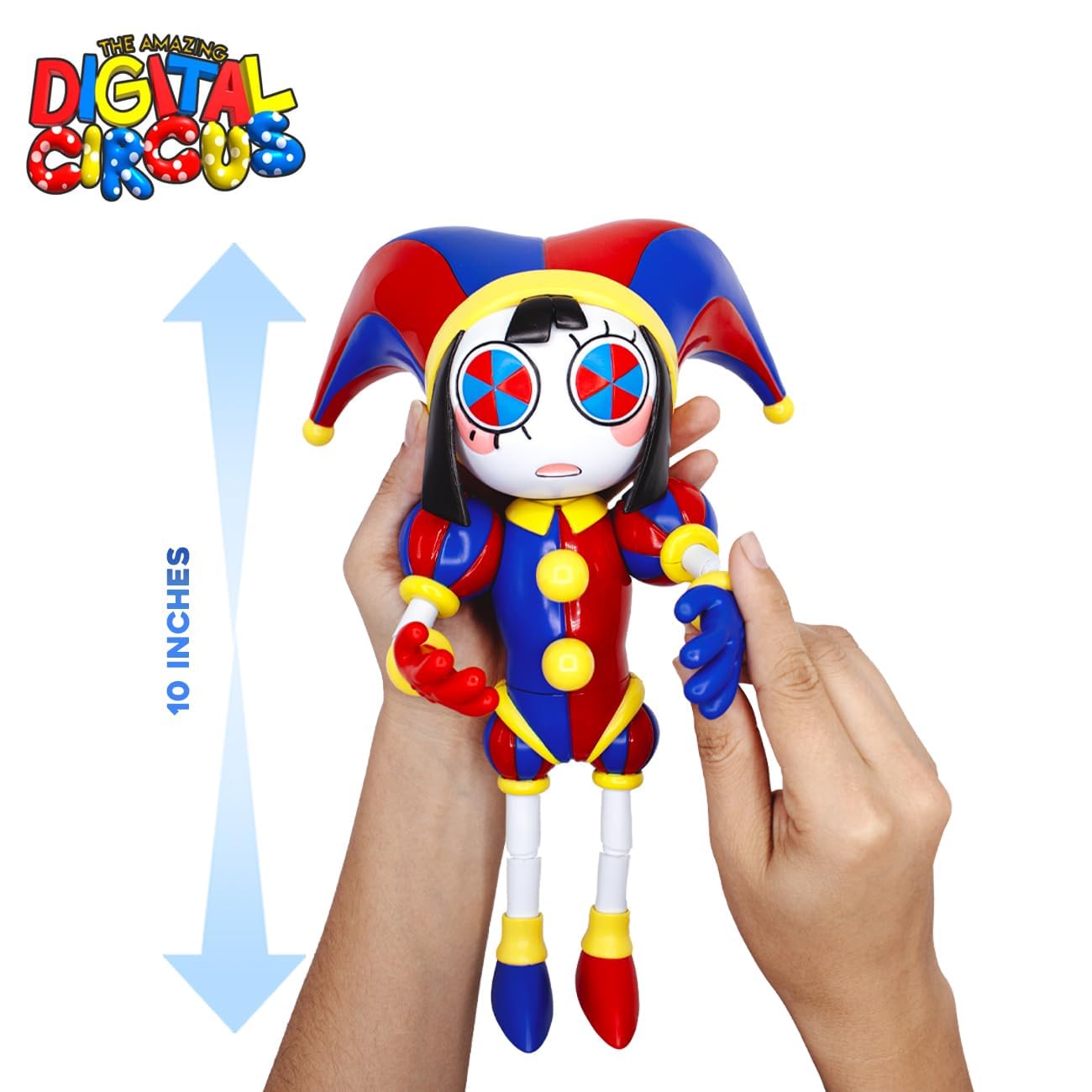 Just Toys LLC The Amazing Digital Circus Deluxe Pomni Action Figure
