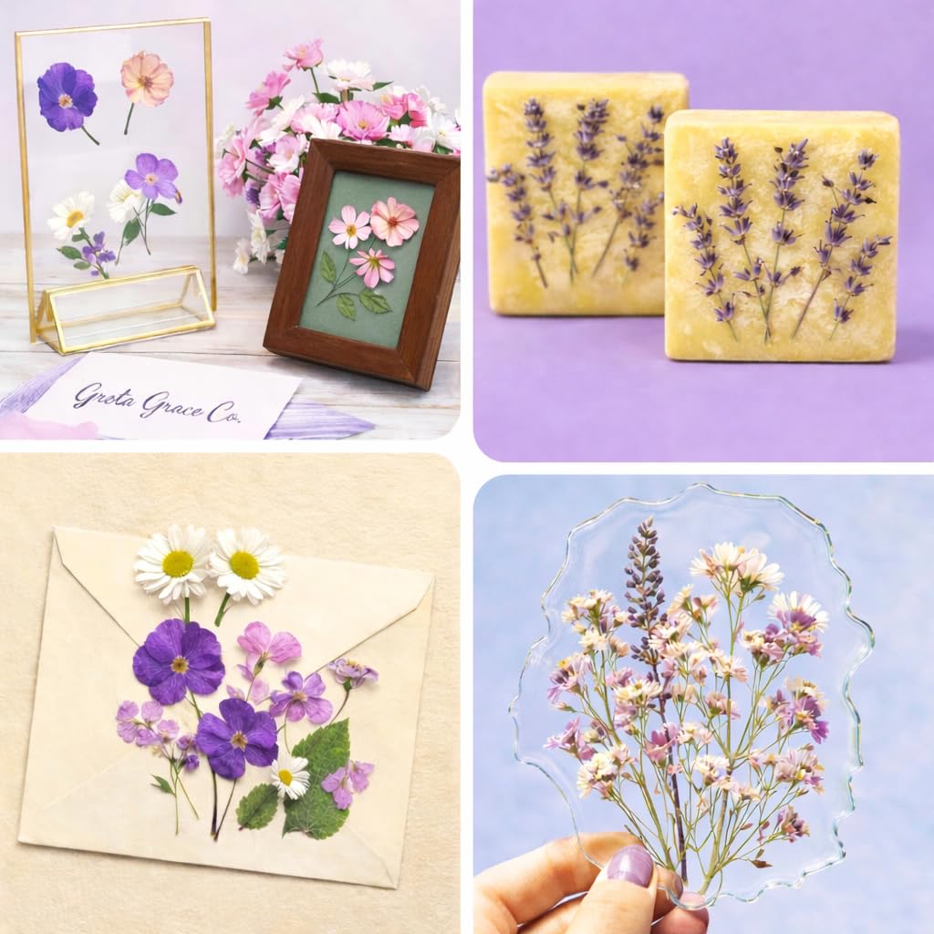 Extra Large Flower Press Kit | 11"x11" 10 Layers | Premium Wooden Pressing Boards, Tools, & Storage Bag | DIY Pressed Flower Plant Preservation Kit | Great Gift | Crafting Kits for Adults & Kids