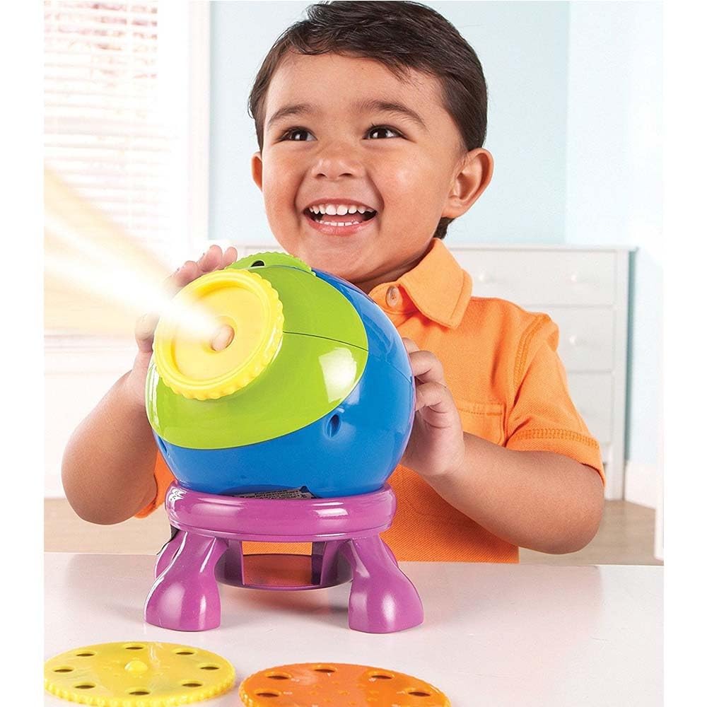Learning Resources Shining Stars Projector - 5 Pieces, Ages 3+ Toddler Learning Toys, Space Toys for Kids