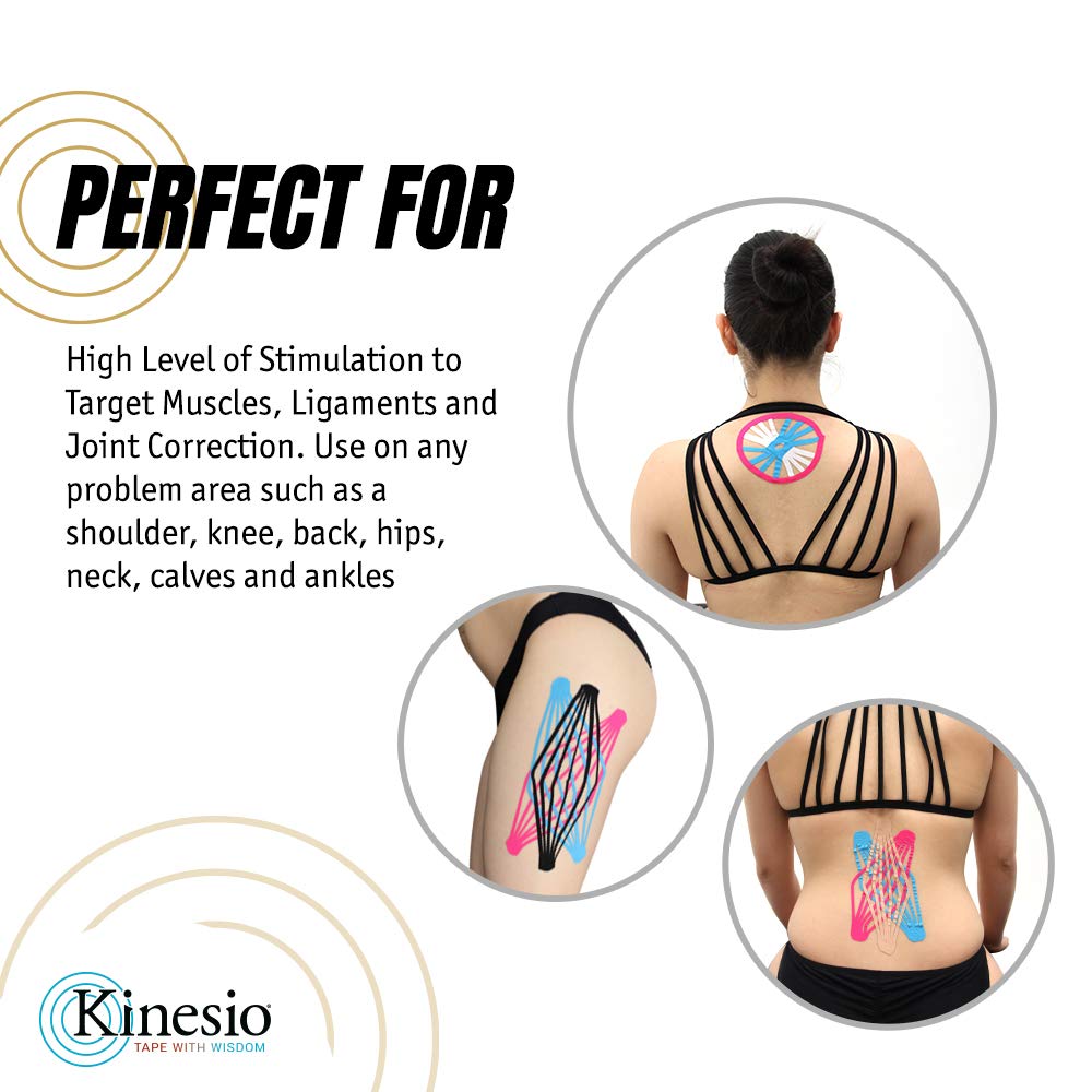 Kinesio Taping - Elastic Therapeutic Athletic Tape Tex Gold FP - Bulk Roll - Red – 2 in. x 103 ft