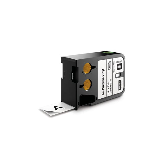 DYMO All-Purpose Labels for DYMO XTL Label Makers Black on White 1" 1 Roll (1868753)