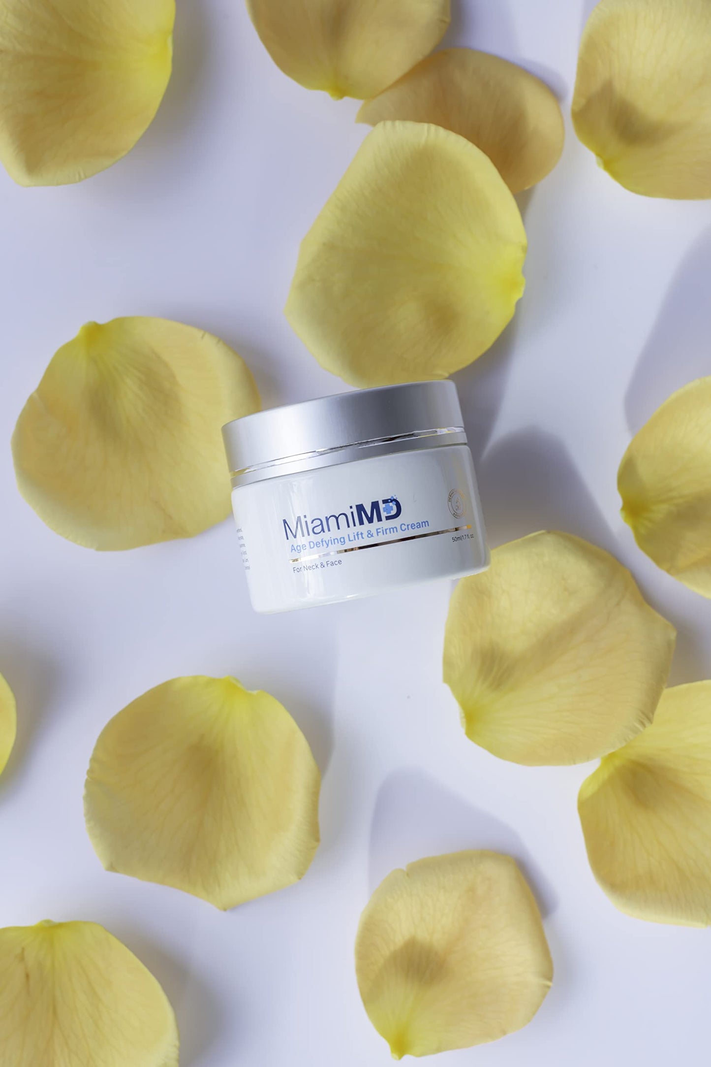MiamiMD Age-Defying Lift & Firm Cream - Anti Aging and Skin Firming For All Types Paraben Free, Fragrance Free Cruelty Free BHA Free 50 ml (1.7oz)