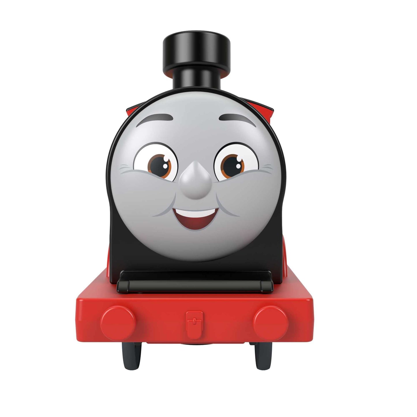 Fisher-Price Thomas & Friends James Motorized Toy Train Engine for Preschool Kids Ages 3 Years and Older