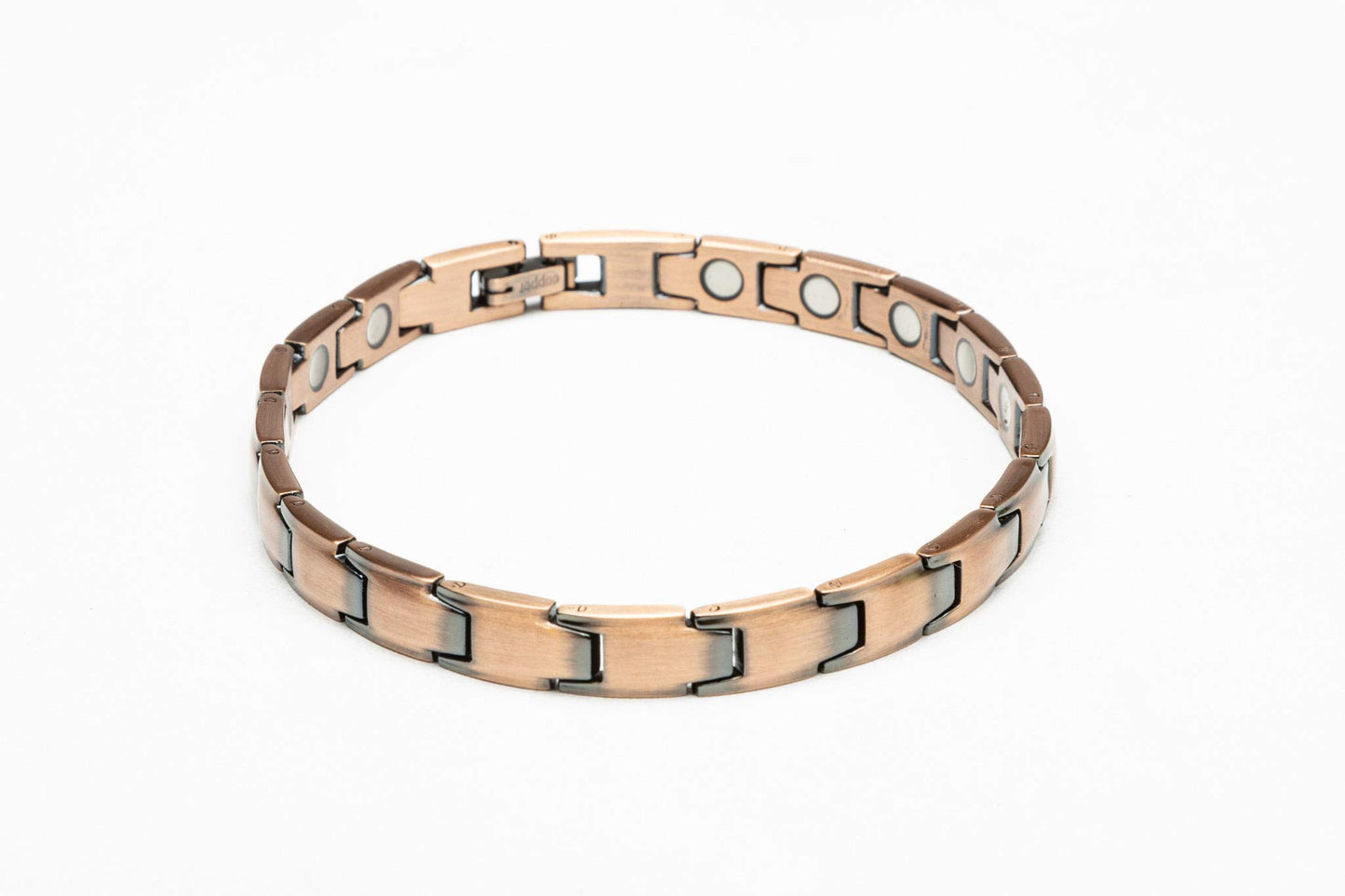 MAGNEHEALTH - Copper - Magnetic Bracelet 7.5"/8.5" - Magnetic Bracelet, Copper Magnetic Bracelets