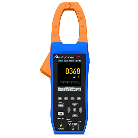 ACM101 Abestop Clamp Meter 1000A Smart 3 in 1 AC/DC Current Clamp with 2.8 inch IPS LCD Display OSC + Record Function