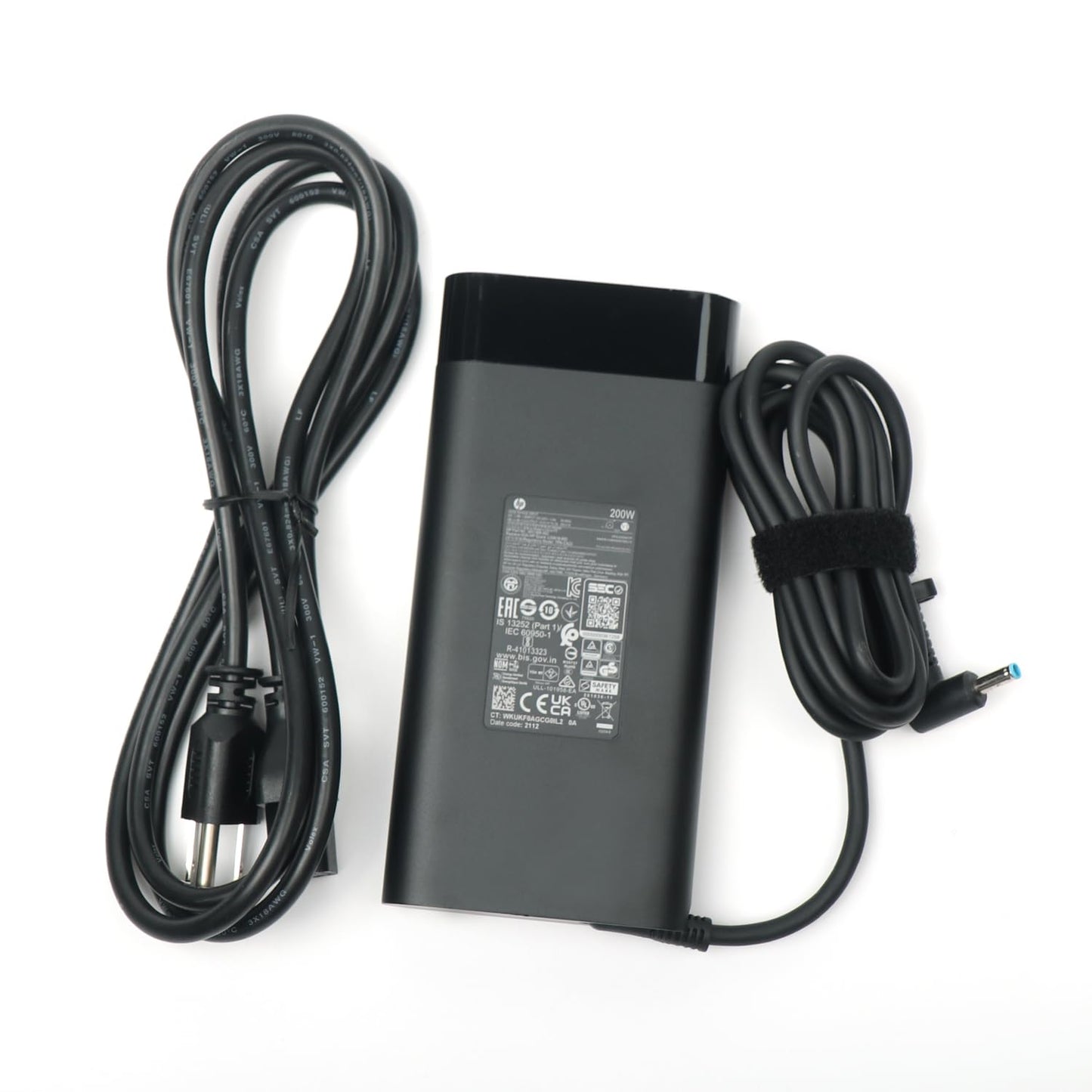 Original For HP 19.5V 10.3A 200W AC Adapter for HP ZBook 17 G5 Series, HP Laptop 15-dc0000 Series, Compatible with P/N: TPN-DA10, L00818-850, L00895-003, ADP-200HB B, W2F75AA.