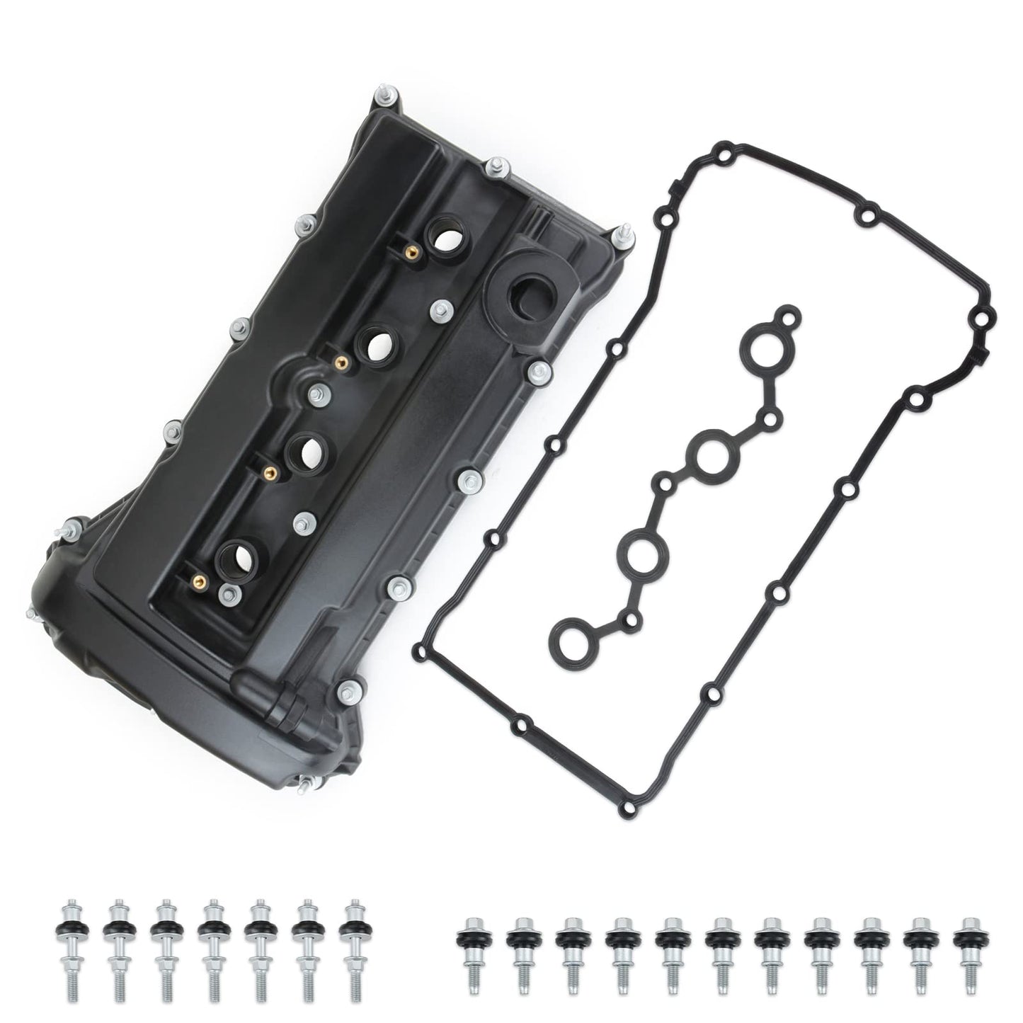 MILIPARTS Valve Cover Set Compatible with Dodge Journey 2009-2020 Caliber 2008-2012 Jeep Compass Patriot 2007-2017 OE 4884760AF 04884760AE