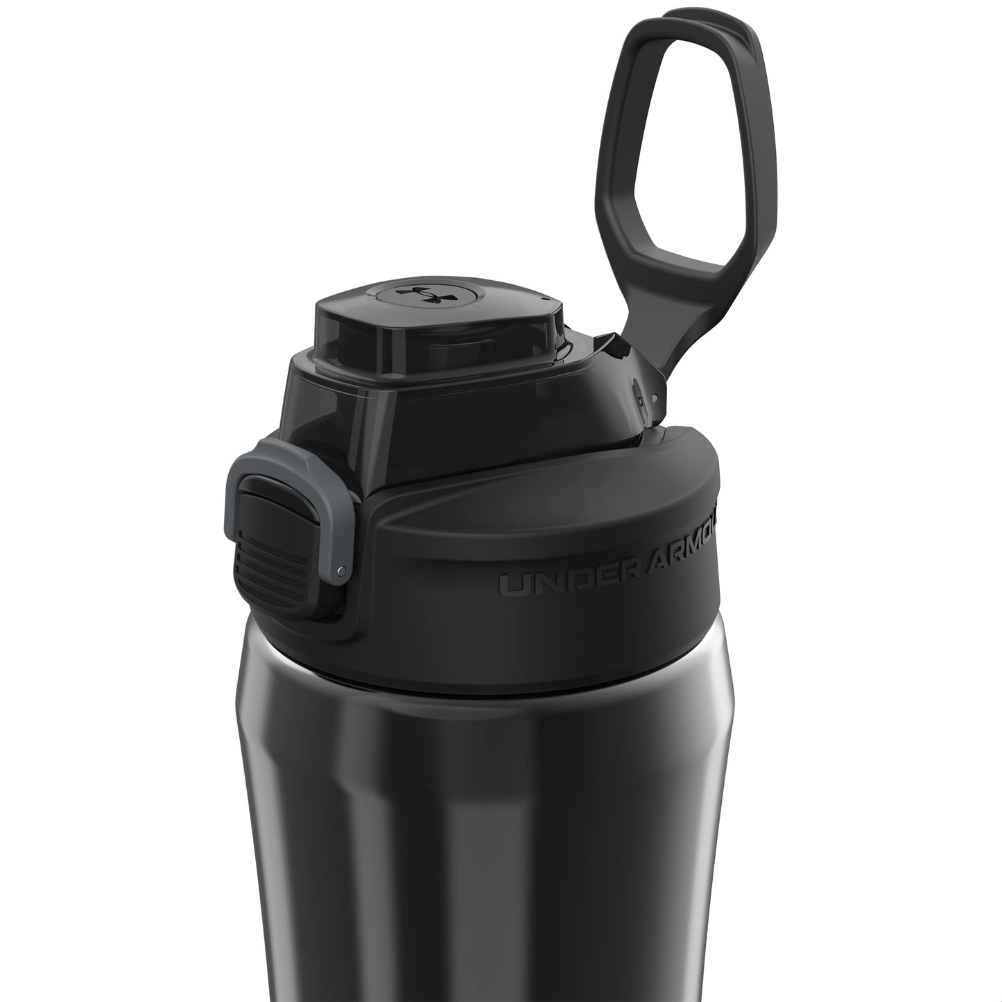 Under Armour 18oz Stainless Steel Water Bottle, Vacuum Insulated, Self Draining Protective Cap, Leak Proof, For Kids & Adults, All Sports, Gym