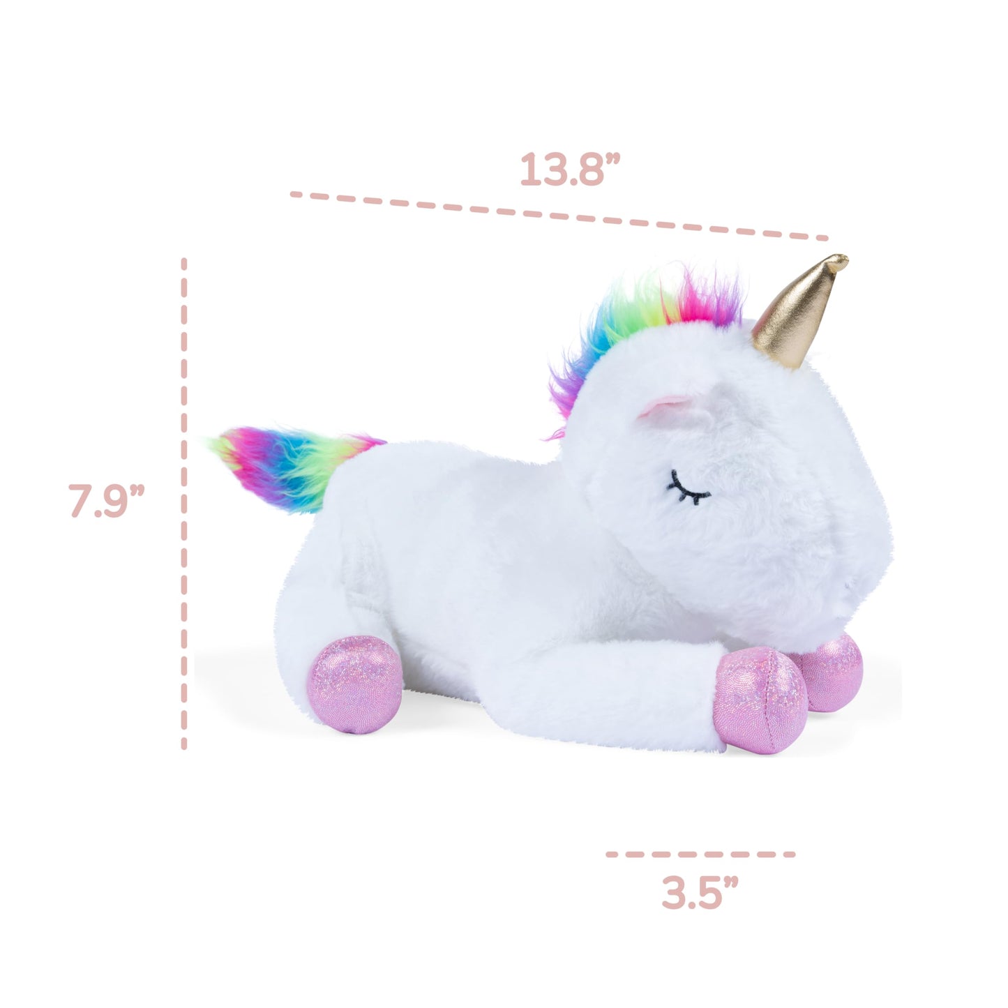 PixieCrush Unicorn Stuffed Animals for Girls Ages 3-8 - Mommy Unicorn with 4 Baby Unicorns - Magical Unicorn Pillow Plushie - Enchanting Stuffed Unicorns