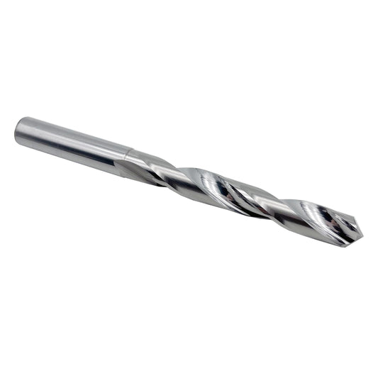 3/8" Solid Carbide Jobber Drill Bits with Straight Shank and 118° Point Angle, Made from Tungsten Carbide Material,1-Pieces