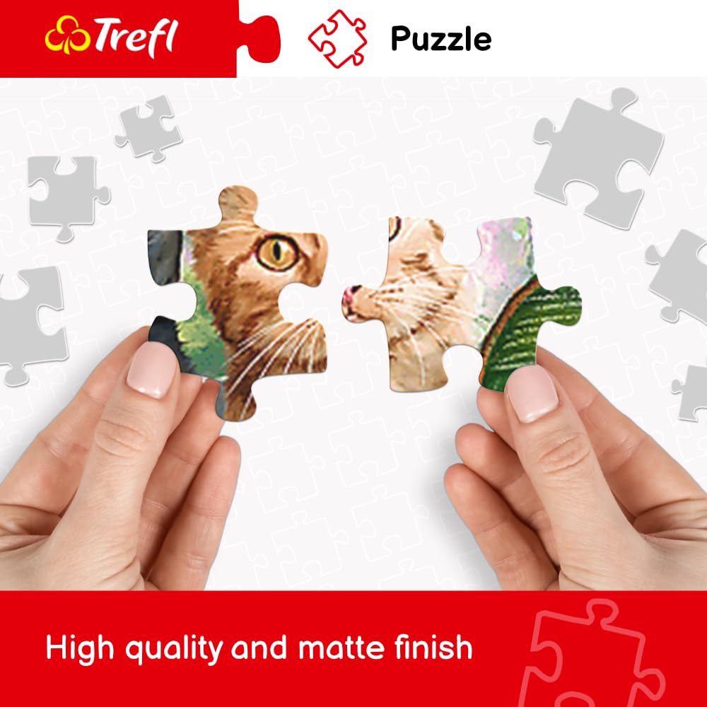 Trefl Castle in Sully-sur-Loire, France 3000 Piece Jigsaw Puzzle Red 116x85 cm Print, DIY Puzzle, Creative Fun, Classic Puzzle for Adults and Children from 15 Years Old