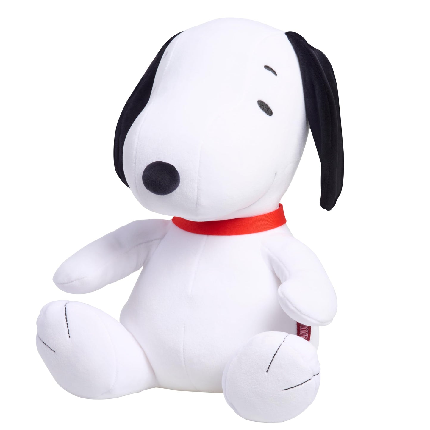 Peanuts Large 2 lb Weighted Plush Snoopy, 12-inch Stuffed Animal, Kids Toys for Ages 3 Up, Gifts and Presents