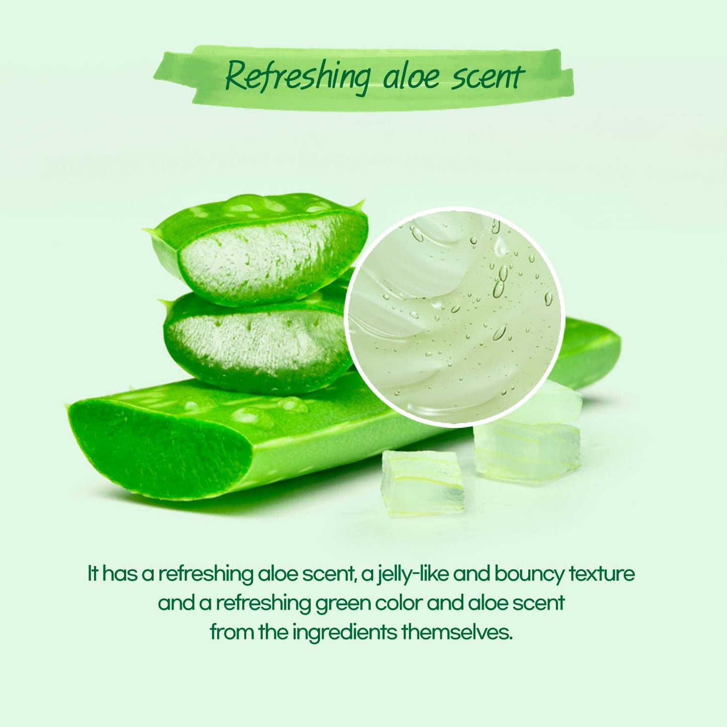 by.H Organic Aloe Vera Soothing Gel-Natural Moisturizer for Skin, Hair, Effective for Sunburns, Razor Burns, Gentle, Non-Greasy, Skincare [Made in Korea] Pouch-3Pack