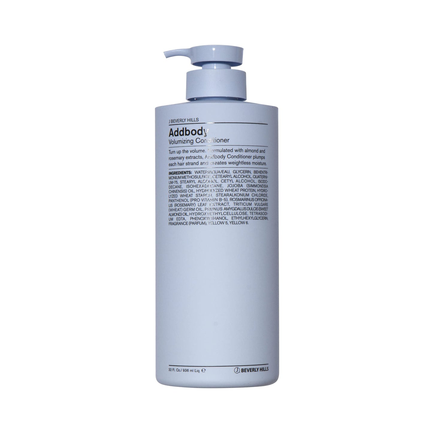 J Beverly Hills Blue Addbody Volumizing Conditioner with Rosemary Oil for Hair Growth, (32 Oz)
