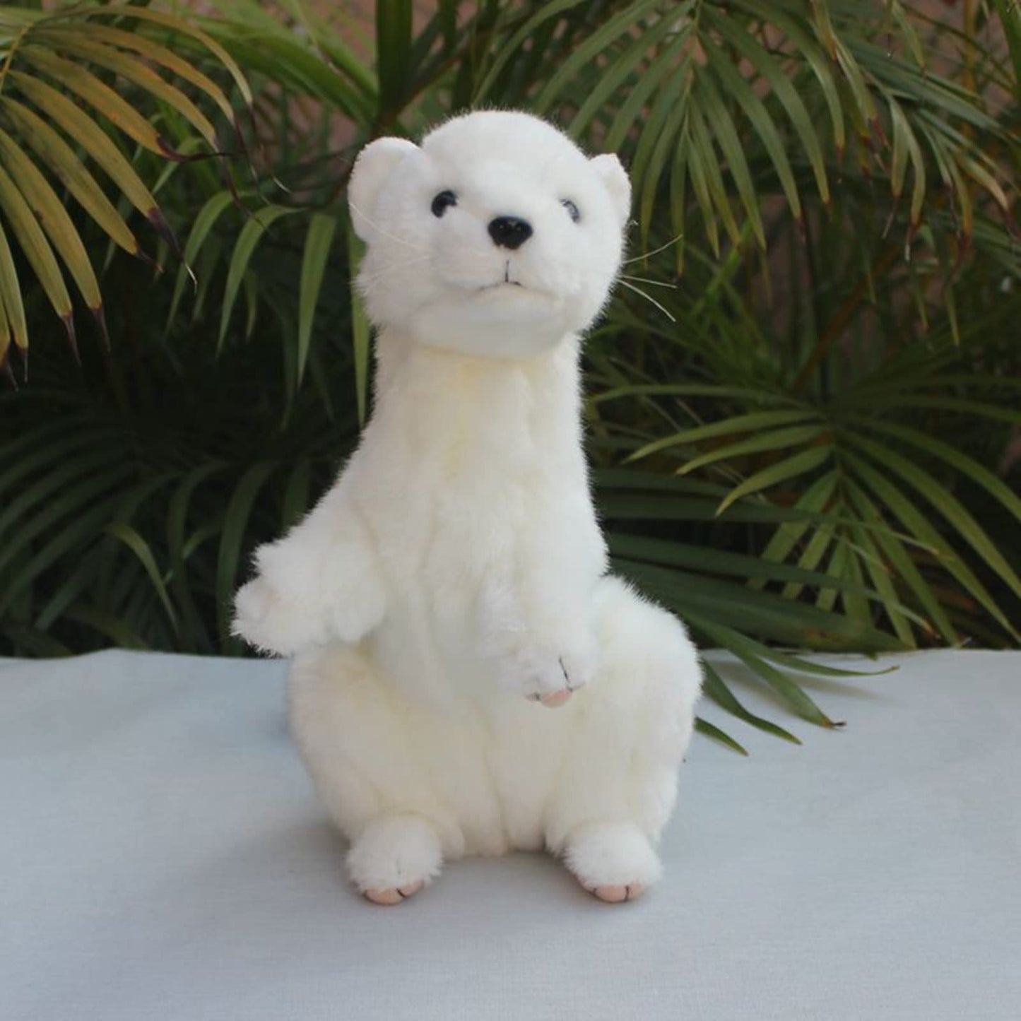 POPOTATO Ferret Stuffed Animal, Cute Stoat Plush, Soft Stuffed Meerkat Stuffed Animal Pillows Home Decor