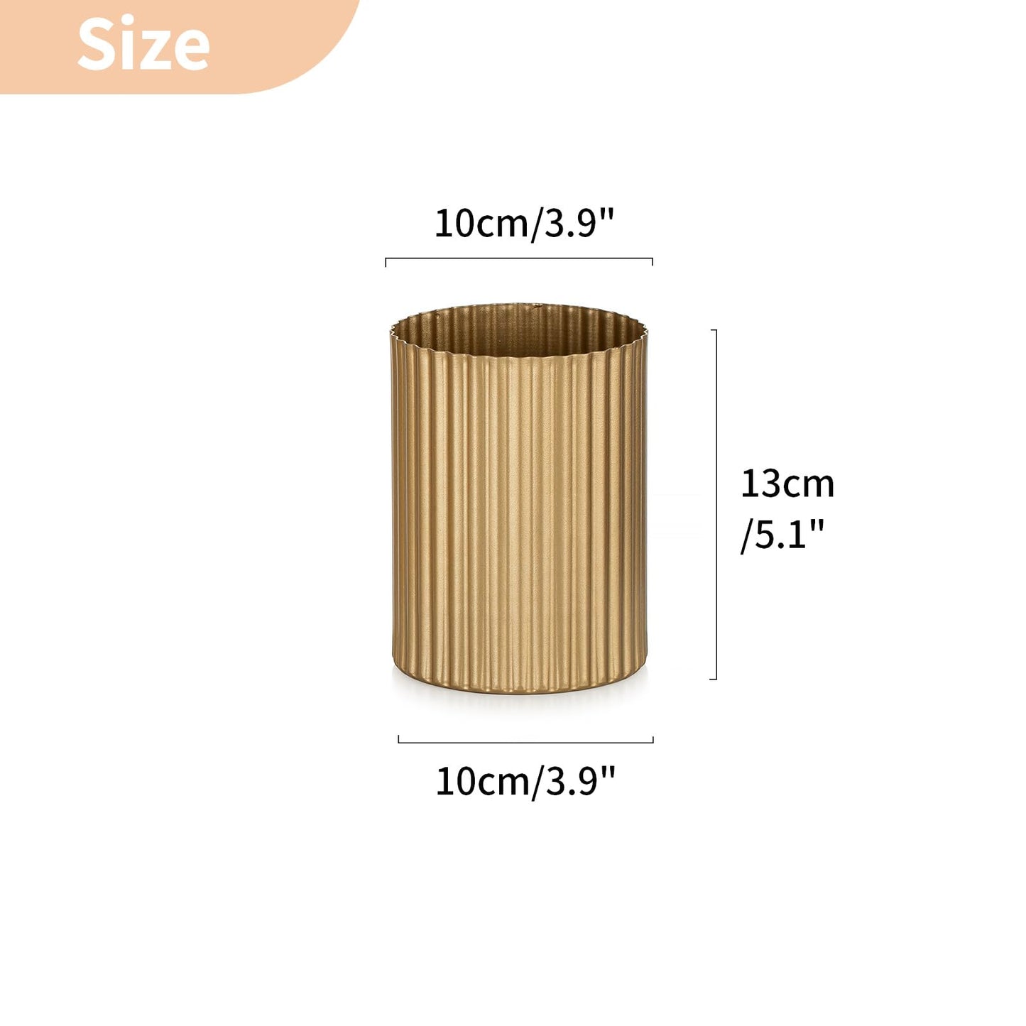 NUPTIO Gold Flower Vases for Centerpieces: 6 Pcs 5.1 inch Metal Flower Vase Flowers Stand Wedding Centerpieces for Tables Centerpiece Table Decorations
