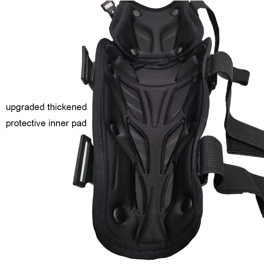 Adult Motorcycle Protective Jacket and Knee Pads, Motorcycle Accessories, Back Spine Chest Protector, Full Body Chest Armor for Motocross Dirt Bike Gear(XXL)
