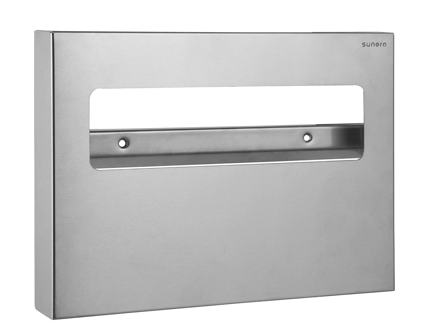 Commercial Toilet Seat Cover Dispenser Wall Mount, 304 Stainless Steel Holder for 250 Half Fold Disposable Seat Covers, Restroom Hygiene Accessory for Public Restroom Bathroom