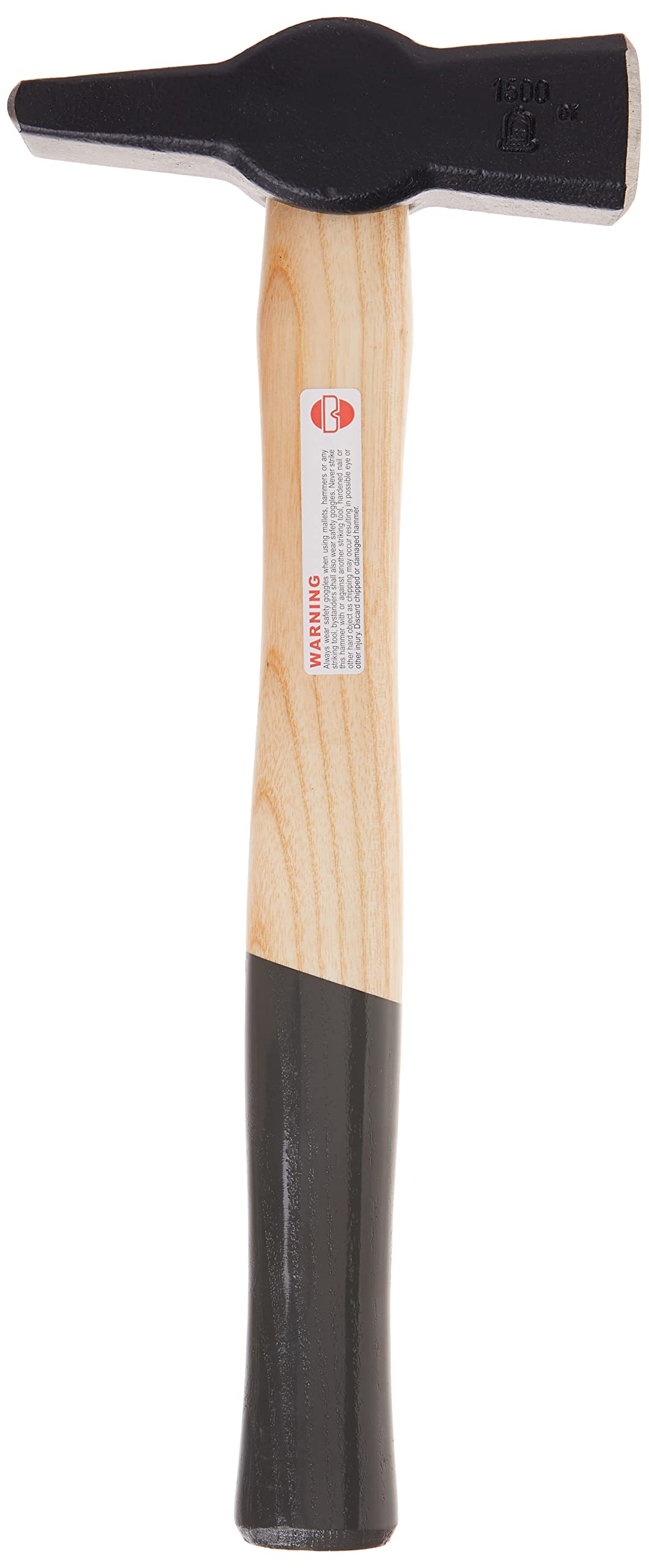 Picard Blacksmith Hammer, Alloyed Special Steel Head, Dual Curved Ash Wood Handle, Swedish Pattern, Ultimate Tool for Blacksmithing, Made in Germany, 53 Oz