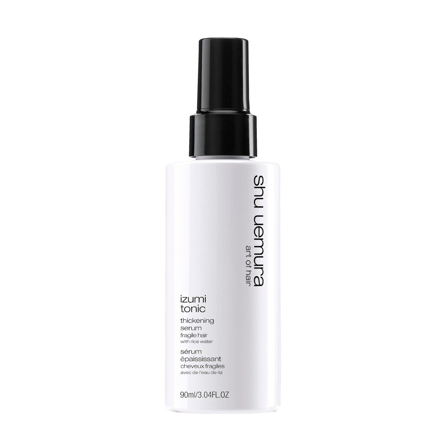Shu Uemura Izumi Tonic Strengthening & Thickening Rice Water Hair Serum | Hydrates & Repairs Damaged Hair | Softens, Smooths, and Adds Shine | With Japanese Rice Water | For All Types of Fragile Hair