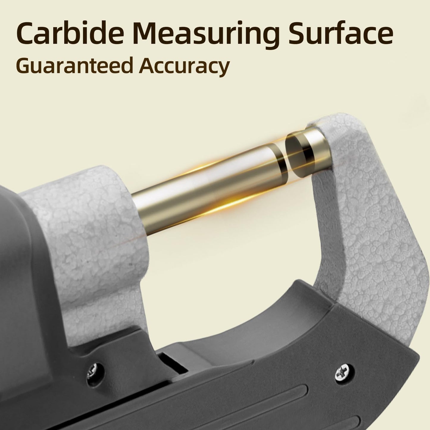 Digital Micrometer Measuring Tool, Professional Inch/Metric Precision Thickness Gauge with Extra Battery, DIY and Household Use 0.00005"/0.001 mm Accuracy Micrometers Machinist Tools