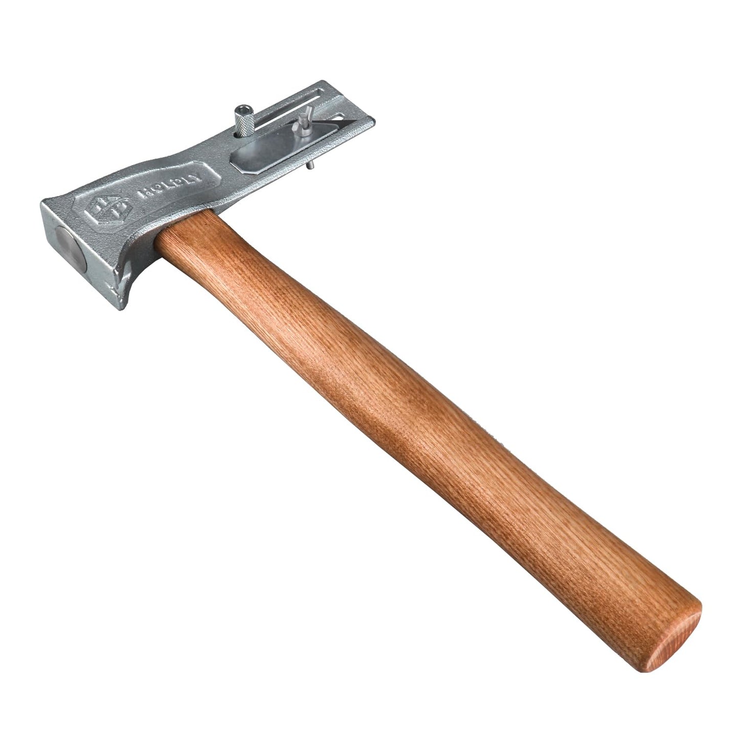 Holdly Magnet Roofing Hatchet,17oz Magnetic Faced Roofing Hatchet for Quick Installation of Roofing Nails And Felt Caps